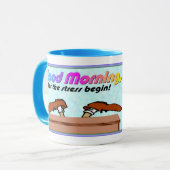 Mug Laissez l'effort commencer (Devant gauche)