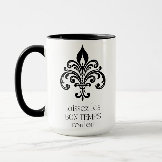 Mug Laissez Les Bon Temps Rouler New Orleans Vibes (Gauche)