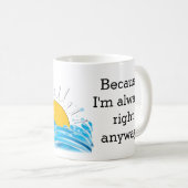 Mug Laissez-Les Bronzer. (Devant droit)