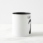 Mug Laissez-les manger pi (Centre)