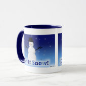 Mug Laissez lui neiger ! (Devant gauche)