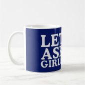 Mug Laissez-moi demander à mon Heureuse Sainte-Valenti (Gauche)