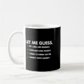 Mug Laissez-moi deviner que mes analyses sont normales (Gauche)