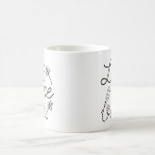 Mug Laissez-moi être une abeille (Centre)