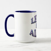 Mug Laissez-moi seul ! (Gauche)