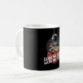 Mug Laissez-moi seul avec ma pizza (Devant gauche)