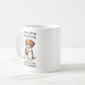 Mug laissez-moi tout lâcher et travailler sur votre pr (Devant gauche)