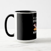Mug Laissez-Moi Vérifier Mon Giveashitomètre Non, Rien (Gauche)