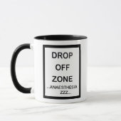 MUG LAISSEZ TOMBER LA ZONE (Gauche)
