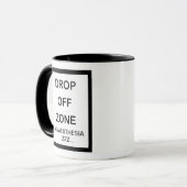 MUG LAISSEZ TOMBER LA ZONE (Devant gauche)