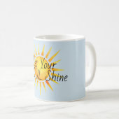Mug Laissez Votre Soul Briller Inspirationnel (Devant droit)