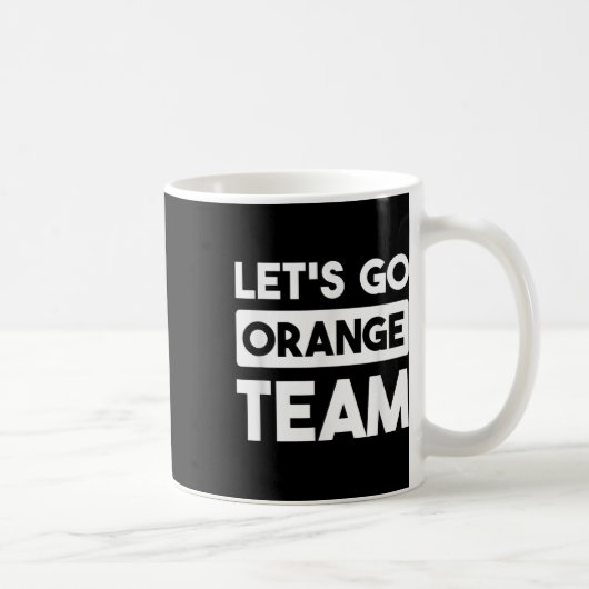 Mug Laissons Aller Orange Team War Jeu Concours Été Ca (Droite)