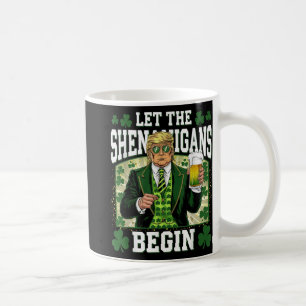 Mug Laissons les Shenanigans commencer une drôle de St