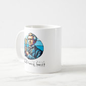 Mug Laissons-nous ! Cool classique minimal (Devant gauche)