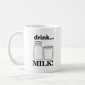 Mug Lait Boire Lait (Gauche)