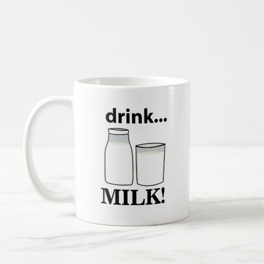 Mug Lait Boire Lait (Gauche)