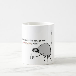 Mug lait choclety chaud