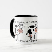 Mug lait d'Au de café (Devant gauche)