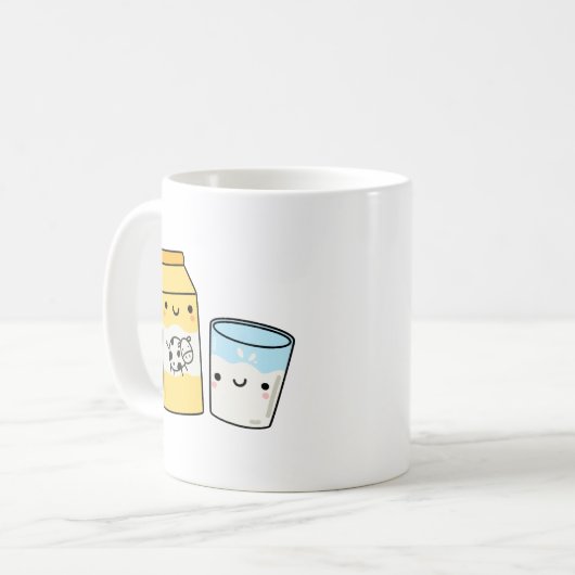 Mug Lait de Cute Kawaii (Devant gauche)