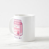 Mug Lait de fraise cuite (Devant gauche)