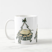 Mug Lait de poule dans un bol à punch en forme de sapi (Gauche)