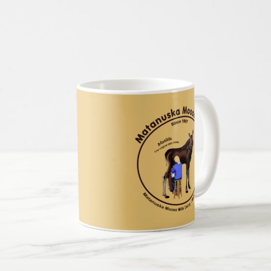Mug Lait d'orignal Matanuska (Devant droit)