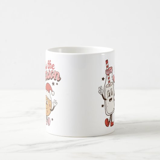 Mug Lait et biscuit de Noël (Centre)