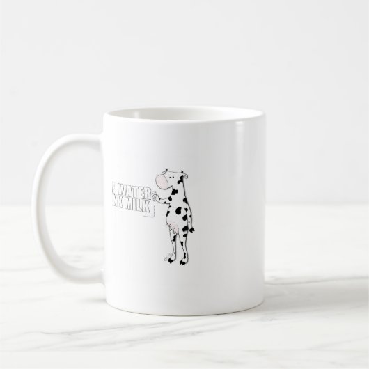 Mug lait, lait (Gauche)