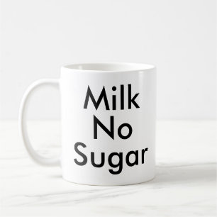 Mug Lait non sucre Bouteille amateur de café de bure