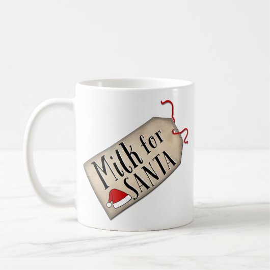 Mug Lait pour Père Noël (Gauche)