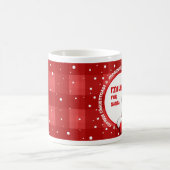 Mug Lait pour Père Noël. Cadeau de Noël (Centre)
