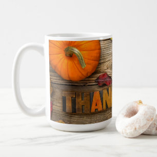 Mug Lait séchée Bon thanksgiving citrouille SlipperyJo