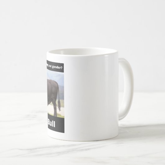 Mug Lait un taureau (Devant droit)