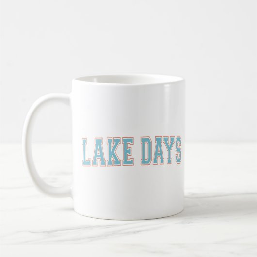 Mug Lake Days (Gauche)