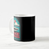 Mug Lake Norman Retro Boating Nc  (Devant gauche)