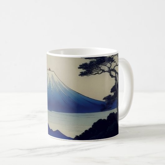 Mug -  Lake, Pine and Mountain - Japan (Devant droit)