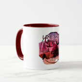 Mug Lake Placid New York rousse (Devant gauche)