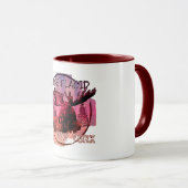 Mug Lake Placid New York rousse (Devant droit)