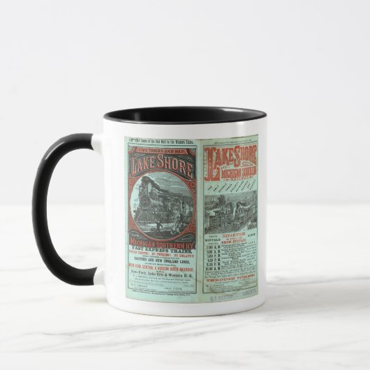 Mug Lake Shore et Michigan So Railway (Gauche)