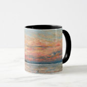 Mug Lake Sunset Shore Art (Devant droit)
