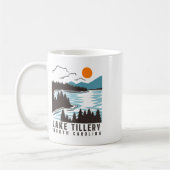 Mug Lake Tillery North Carolina Summer Lake Life Boati (Gauche)