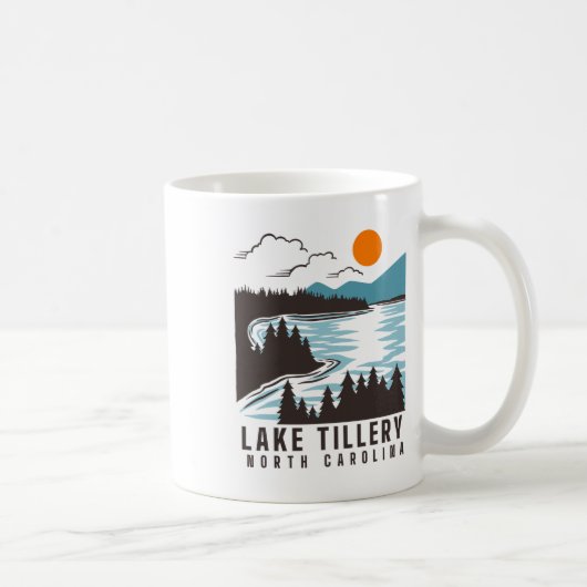 Mug Lake Tillery North Carolina Summer Lake Life Boati (Droite)