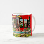 Mug Lakeland Floride Rétro (Devant droit)