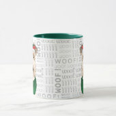 Mug Lakeland Terrier Amoureux des chiens Noël (Centre)