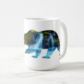 Mug L'Alaska, l'Dernier Ours de la Frontière - 15 oz.  (Devant droit)