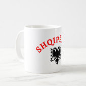 Mug L'Albanie et l'aigle - shqiponja de dhe de (Devant gauche)