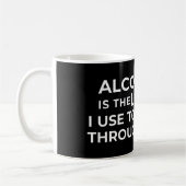 MUG L'ALCOOL EST LE LUBE QUE J'UTILISE POUR DIMENSIONN (Gauche)