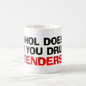 Mug L'alcool ne vous rend pas ivre (Centre)