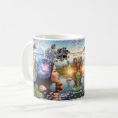 Mug "L'algorithme des rêves" - Un portrait numérique (Devant gauche)