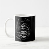 Mug L'Alien aime Noël (Gauche)